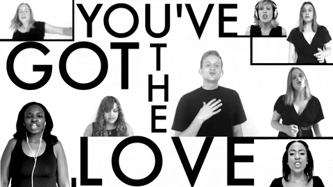 Black And White Love GIF by Some Voices