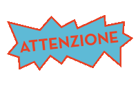 Attenzione Sticker by alla_pappa