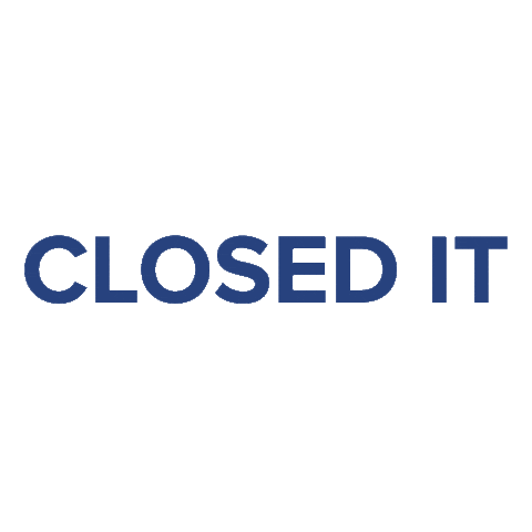 elifin blue cre commercial real estate closed deal Sticker