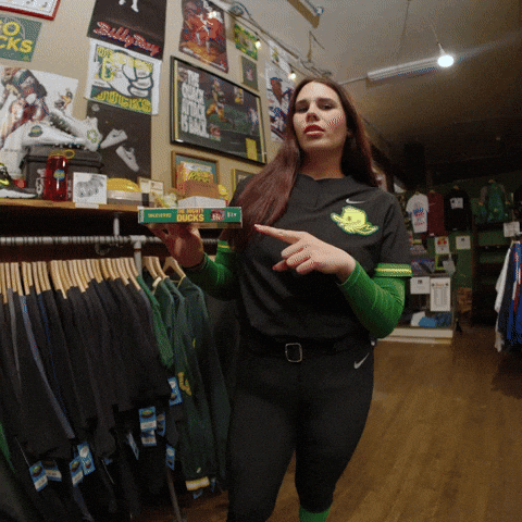 Softball Oregon GIF by GoDucks