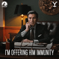 Paramount Network Lawyer GIF by Yellowstone