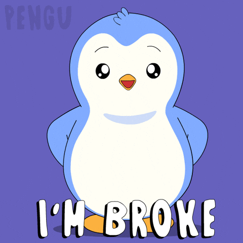 Empty Pockets No GIF by Pudgy Penguins