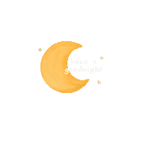 ppomdraws star sleep moon good night Sticker