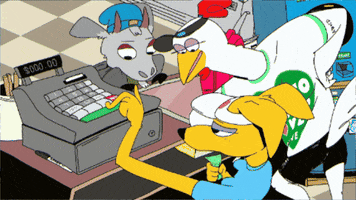Gas Station Chicken GIF by sarahmaes