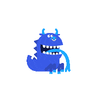 Happy Sticker by Teach Your Monster