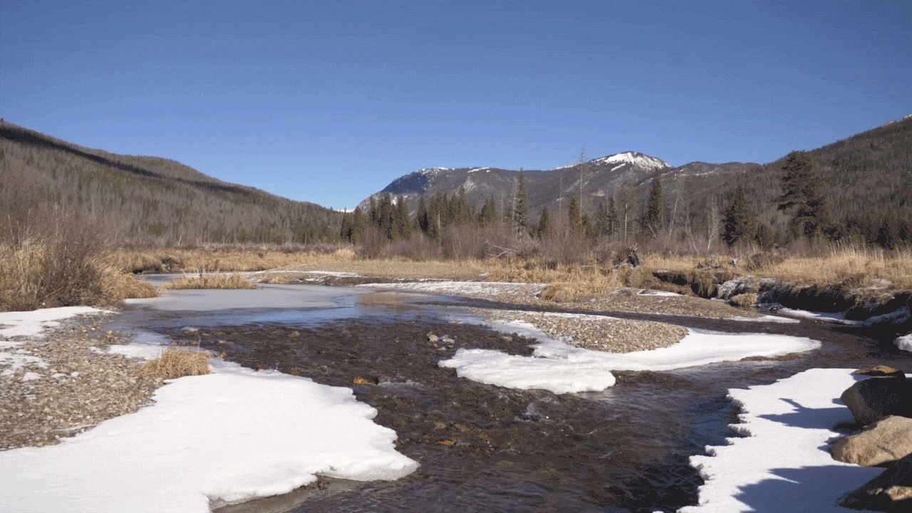 colorado river winter GIF