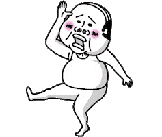 In A Hurry Dance Sticker