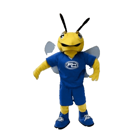Buzzy Sticker by Fullerton College