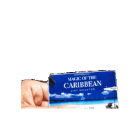 MOTC magic of the caribbean magic of the caribbean card Sticker