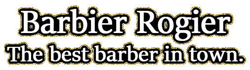 Barber Kapper Sticker by Barbier Rogier