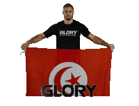 Sport Flag Sticker by GLORY Kickboxing