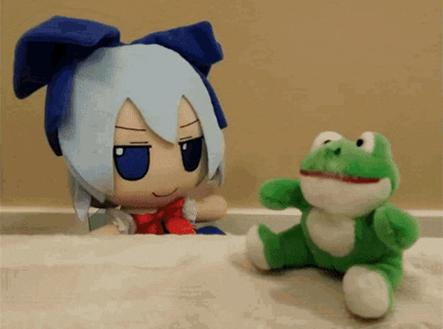 Frog Freezing GIF