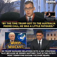 donald trump lol GIF by The Daily Show with Trevor Noah