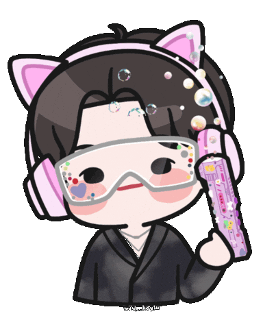 Bubble Leejunho Sticker