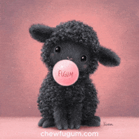 Black Sheep Bubble GIF by Fugum