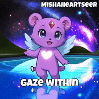 Peace Glow GIF by MishaHeartseer