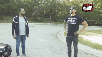 TalkNShop hello wwe wrestling aew GIF