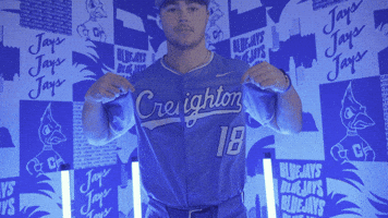 Creighton Bluejays Baseball GIF by Creighton University Athletics