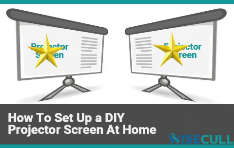davidmiller30 giphygifmaker giphyattribution how to set up a diy projector screen at home GIF