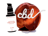 Peach Cbd Sticker by Kush Queen Shop