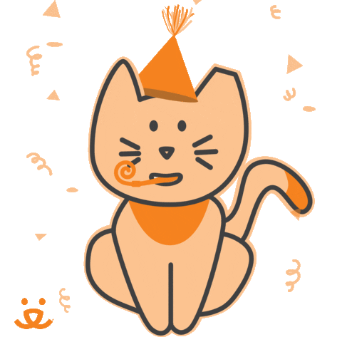 Cat Reaction Sticker by Best Friends Animal Society