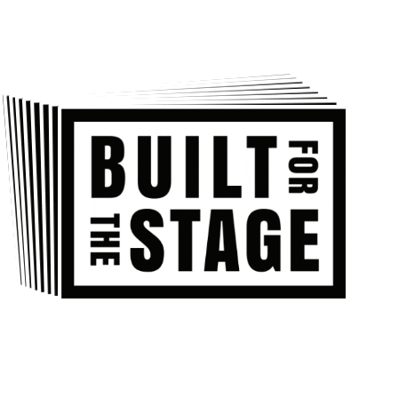 builtforthestage giphygifmaker broadway actorsareathletes builtforthestage Sticker