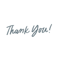 Thank You Sticker by Dorai Home