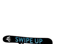 Swipe Up Sticker by Jones Snowboards