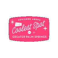 AcrisureArena coachella palm springs indio midcentury modern Sticker