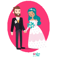 Love Is Love Wedding Sticker by Love the Date