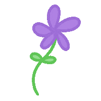 Flower Sticker