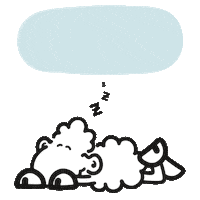 Social Media Sleep Sticker by SHEEPWORLD AG