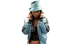 A Womans Worth Earphones Sticker by Alicia Keys