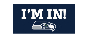 Football Always Compete Sticker by Seattle Seahawks