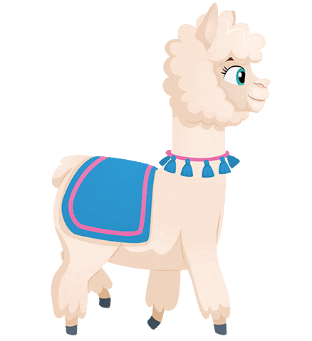 Alpaca Nacho Sticker by Gynzy
