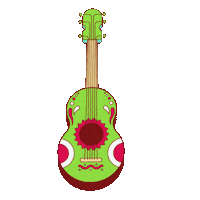 Mexico Guitar Sticker by Mister Lemonade