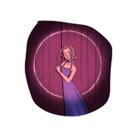 Actress Lights Sticker by A LA BRAVA, Universe of Latina Superheroes