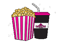 Movie Theater Popcorn Sticker by ProspectorTheater