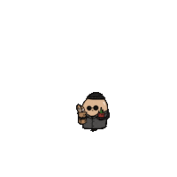 Duckgu riceman 라이스맨 레옹 max ban suck kun Sticker