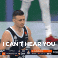 Derbi Aleksa Avramovic GIF by Basketball Club Partizan