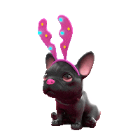 Dog Christmas Sticker by GoPlay