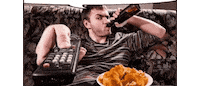Reaction Gif Eating Sticker