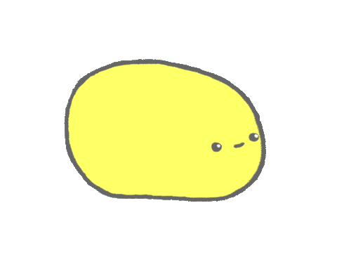 Potato Blob Sticker by FriendsWithYou