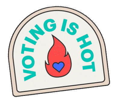 Vote Voting Sticker by theSkimm