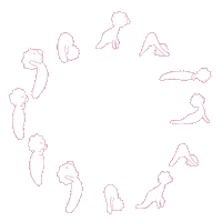 Yoga Yogi Sticker