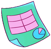 Pink Graphics Sticker