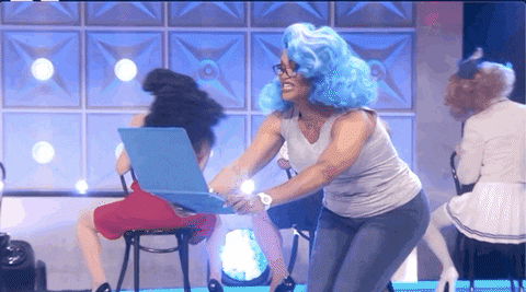 Drag Race Happy Dance GIF by RuPaul's Drag Race