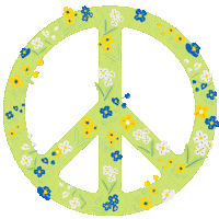 No War Unity Sticker by Lernfitness