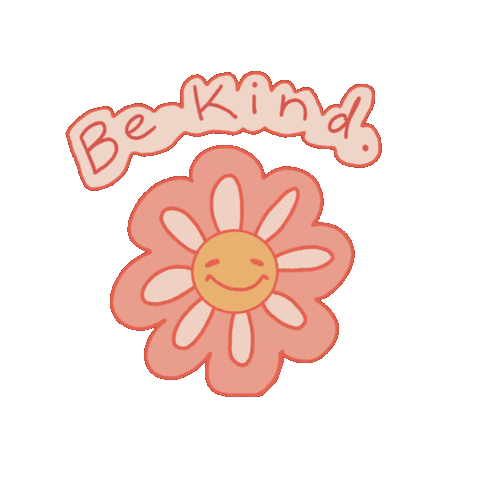 StrawBerryBerryli text flower be kind berryli Sticker