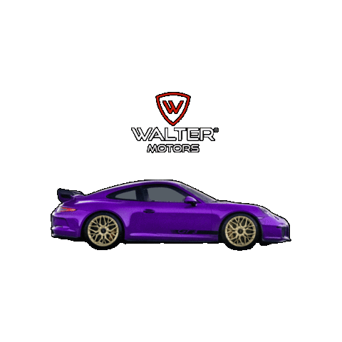 WALTERmotors giphygifmaker luxury porsche 911 Sticker